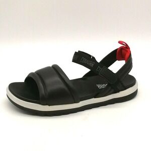 Cougar Shoes Womens‎ Leona Black 10 Leather Sport Sandal Walking Comfort NEW
